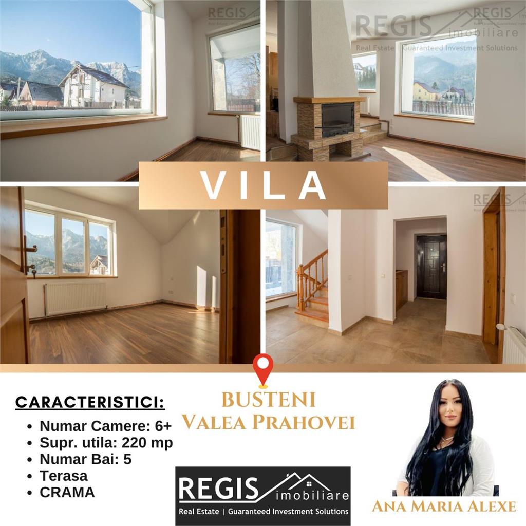 Vila de vanzare Busteni , Cartier Piatra Arsa