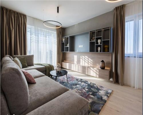 Apartament luxos cu 3 camere si parcare intabulat Qualis Tractorul,orientare Sudica