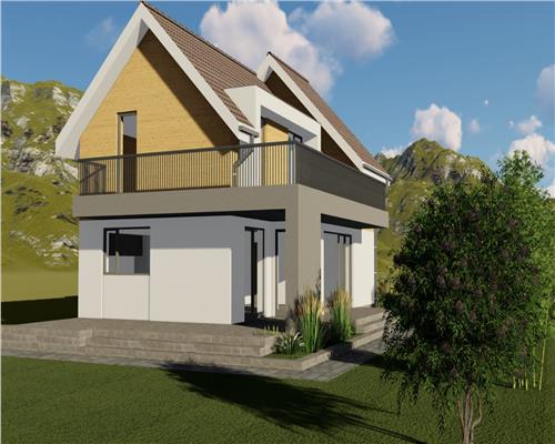 Teren intravilan cu proiect , autorizatie de constructie si fundatie in zona spital Regina Maria , Bod