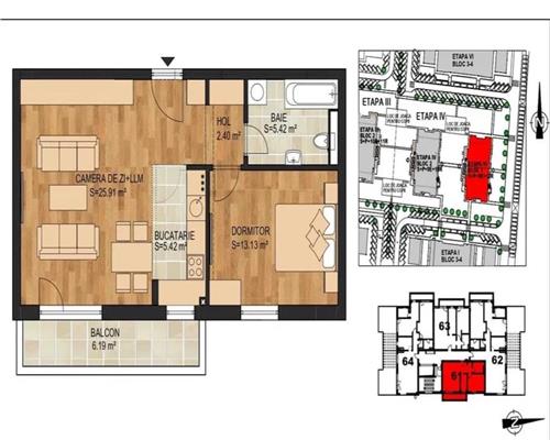 Apartament 2 camere TOP CITY Coresi